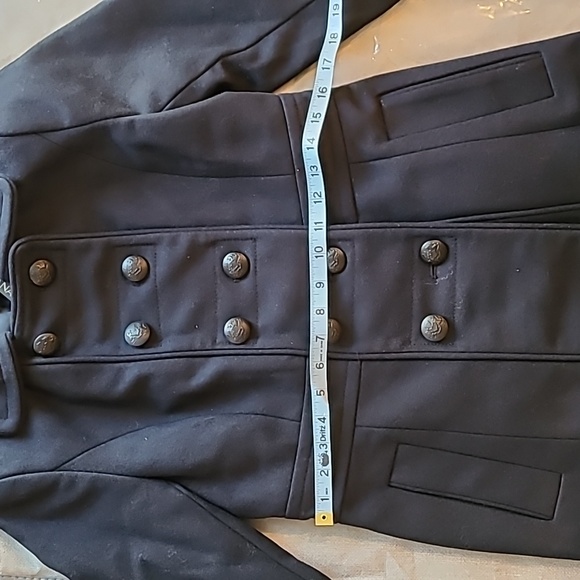 🔥Host Pick🔥 Banana Republic Navy Wool Double Breasted Coat - Picture 8 of 15